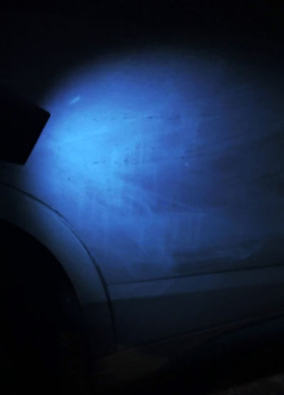 UV car paint detector